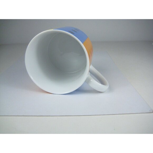 Swid Powell Gene Meyer Stripes Porcelain Ceramic Coffee Mug Thailand - Picture 7 of 12